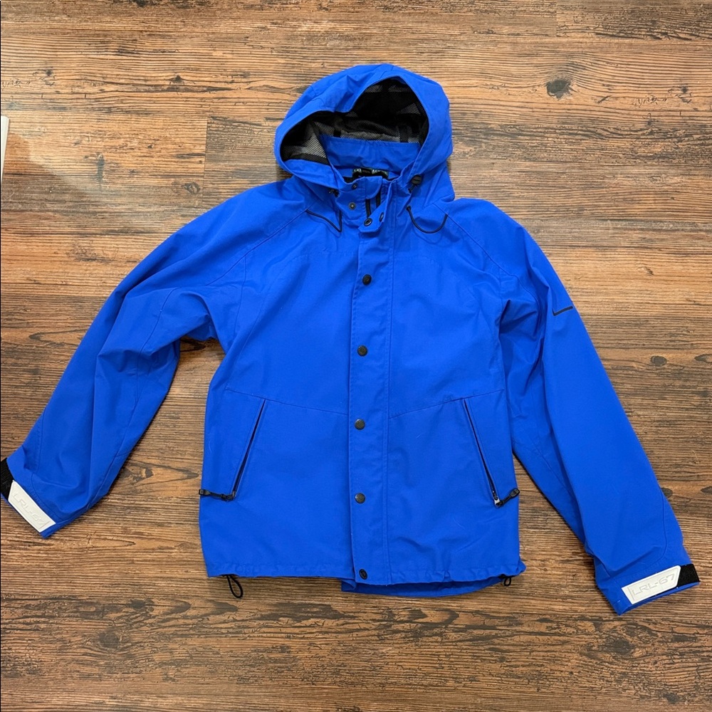 Ralph Lauren Women's Bright Blue Raincoat